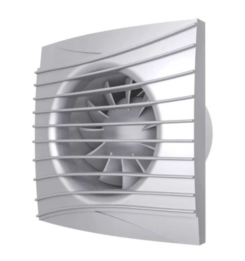 Вентилятор накладной ERA DiCiTi SILENT 5C gray metal dØ125