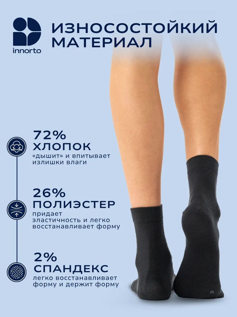 Носки с пальцами мужские