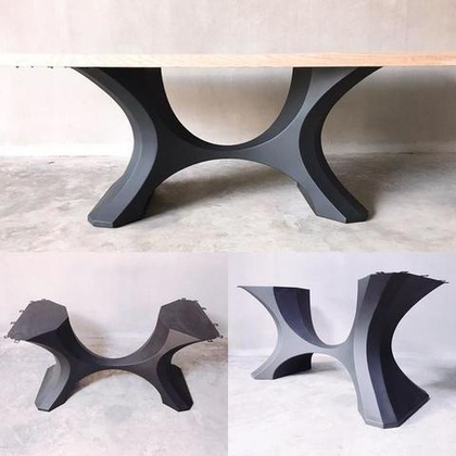 Дизайнерский стол CREO RECTANGULAR ( by Steel Arts )