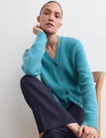 Длинный кардиган с V-образным вырезом - Marks & Spencer
