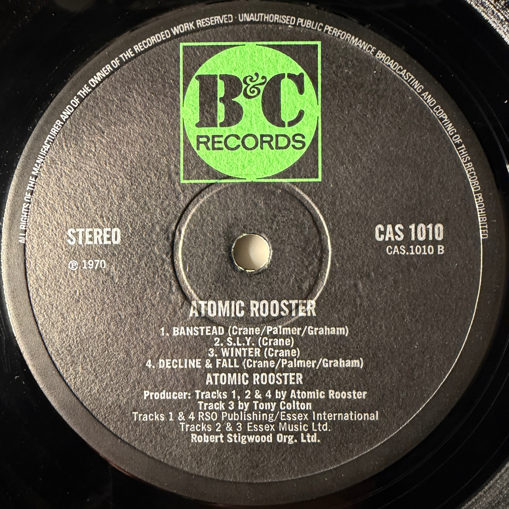 Atomic Rooster – Atomic Rooster (Англия 1970г.)