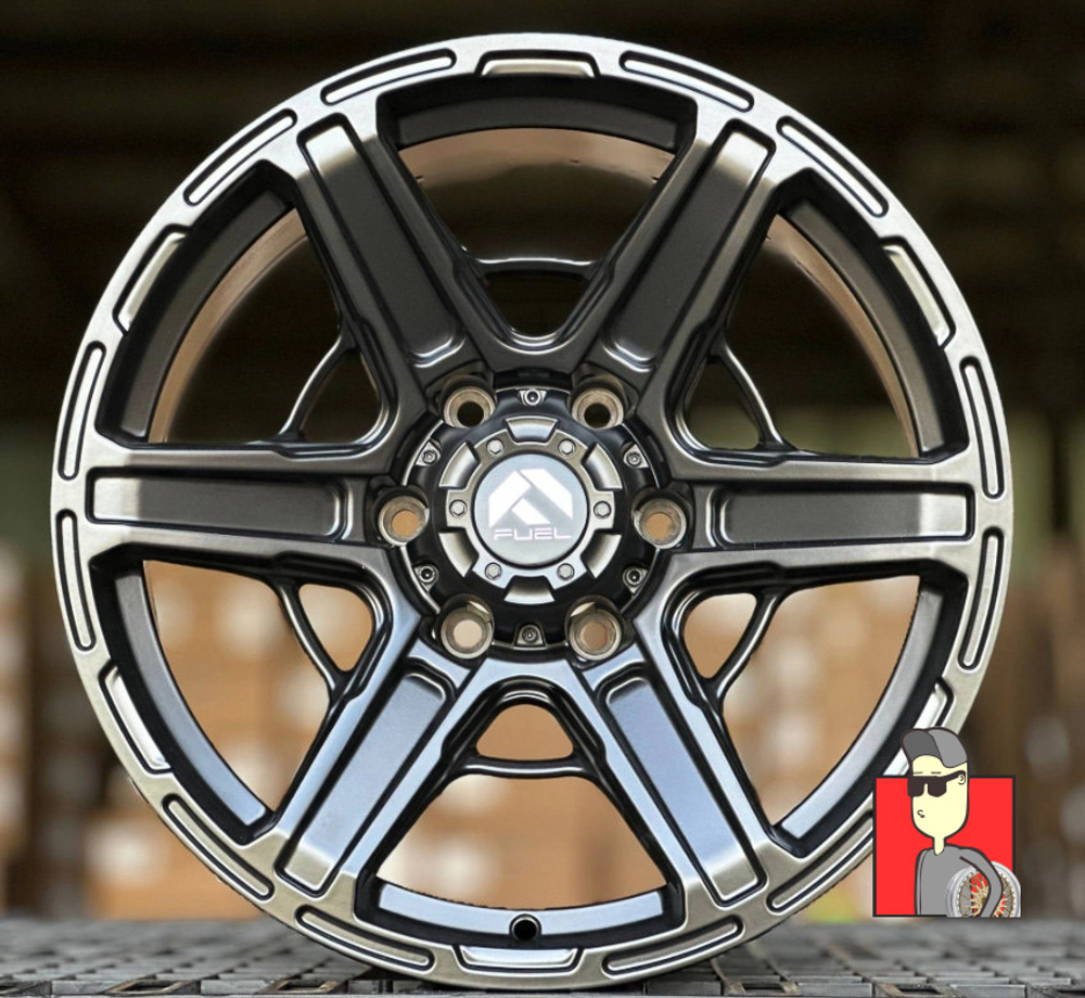 Комплект дисков Fuel Off Road xf223 18x8.5 et0 6x139.7