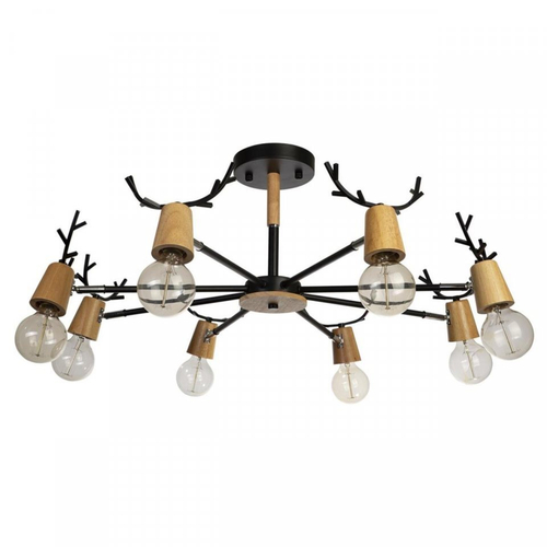 Потолочная люстра Loft It SVEN 10024/8 Black