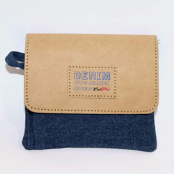 Набор съемных укороченных спиц Denim Indigo Wood Mini, длина 6,7см, KnitPro