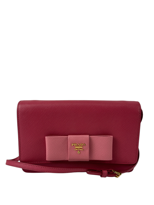 Сумка Prada Saffiano Lux Bow