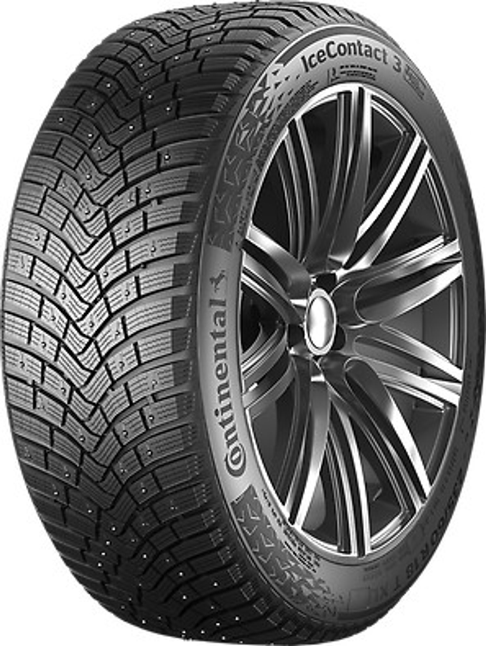 Легковая шина CONTINENTAL IceContact 3 195/65R15 95T XL TA шип*(2019)