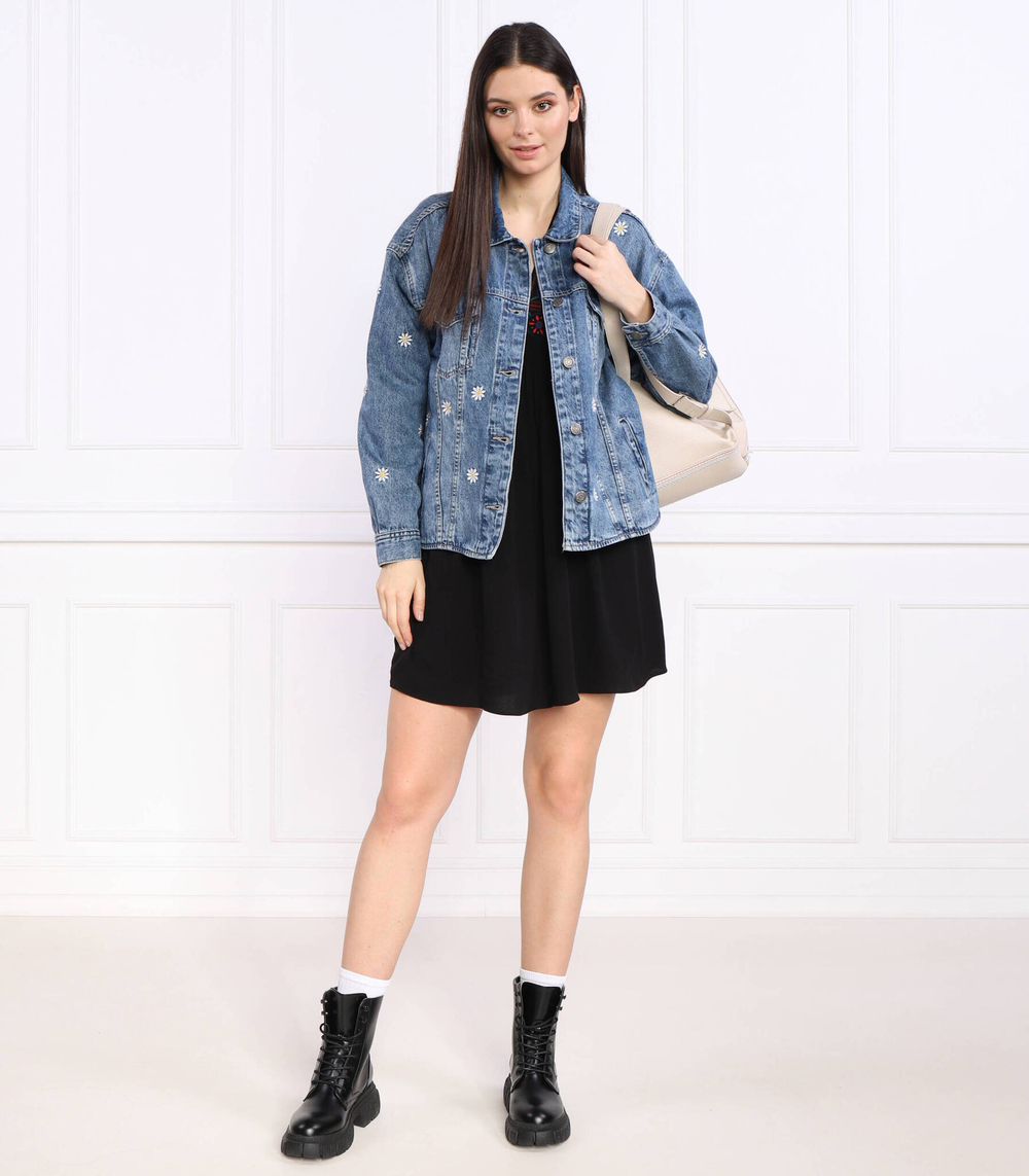 джинсовая куртка Desigual - голубой(23SWED60)
