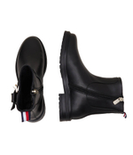 Кожаные ботильоны Tommy Hilfiger - черный(FW0FW07479)