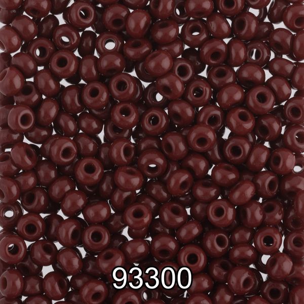 Бисер Preciosa 10/0 (2.3 мм), 500 г, 93300 (Ф193) бордовый