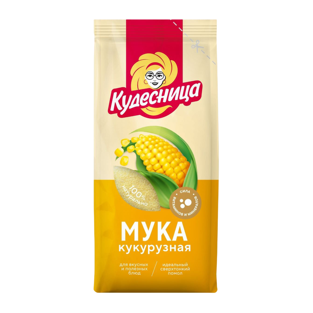 Мука Кудесница кукурузная 500г
