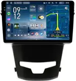 Магнитола для SsangYong Actyon 2 2013-2021 - Teyes CC4-PRO монитор 9.5" 2K QLED на Android 13, Быстрейшая, Snapdragon 778G, ИИ, CarPlay, DSP, 4G SIM-слот