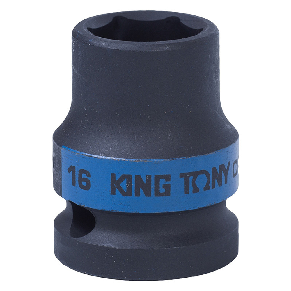 Головка торцевая ударная шестигранная 1/2", 16 мм KING TONY 453516M