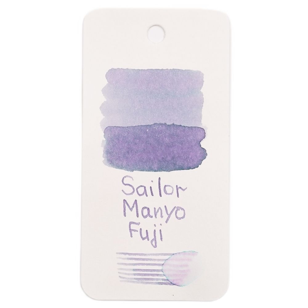 Набор с перьевой ручкой Sailor Pro Gear Slim MANYO II Wisteria (10-2561-351) 5