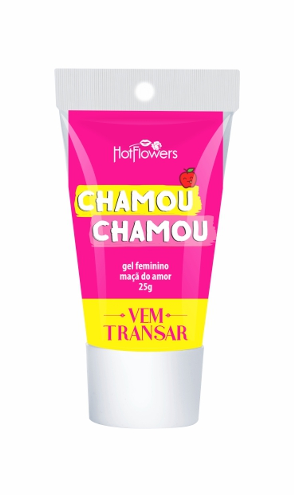 Интимный гель CHAMOU CHAMOU с ароматом яблока и согревающим эффектом