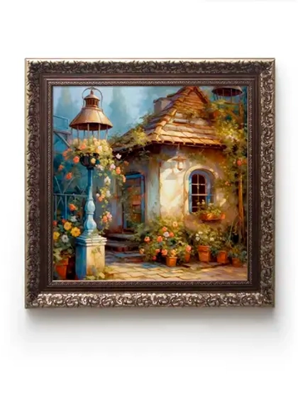 Картина на стену интерьерная на холсте 37*37 см