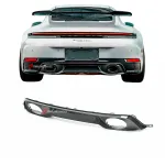 Карбоновая замена заднего диффузора для PORSCHE 911 992.2 CARRERA T / S 2025+