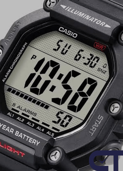 Casio AE-1600H-1A — мужские электронные часы