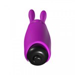 Карманный вибратор-кролик Rabbit Adrien Lastic фиолетовый