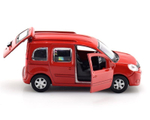 Модель ин. мет. "Renault Kangoo" 12см, открыв. двери, красный, коробка KANGOO-RD (Технопарк)
