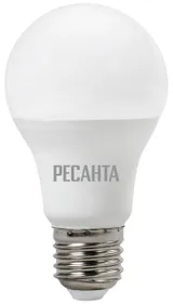 Лампа светодиодная РЕСАНТА LL-R-A60-11W-230-4K-E27 — фото 1