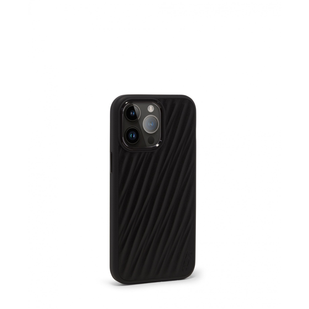 Чехол кожаный для 15 PRO MAX/Black