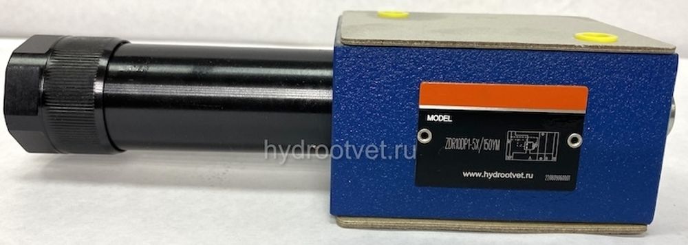 ZDR10DP1-5X/75YM - Редукционный клапан Ду 10 трехлинейный модульного монтажа с давлением регулировки до 75 бар, в канале P, обратный клапан - М = нет