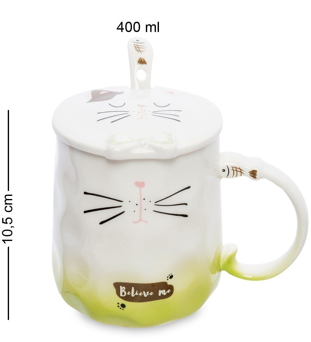 GAEM Art MUG-293/2 Кружка «Позитивный котик»