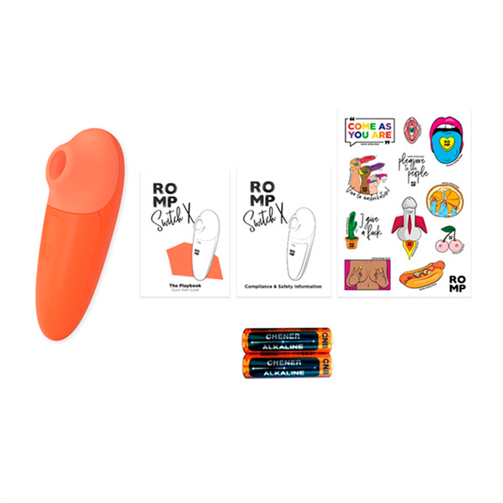 Бесконтактный клиторальный стимулятор 12,9см Romp Switch X Clitoral Stimulator