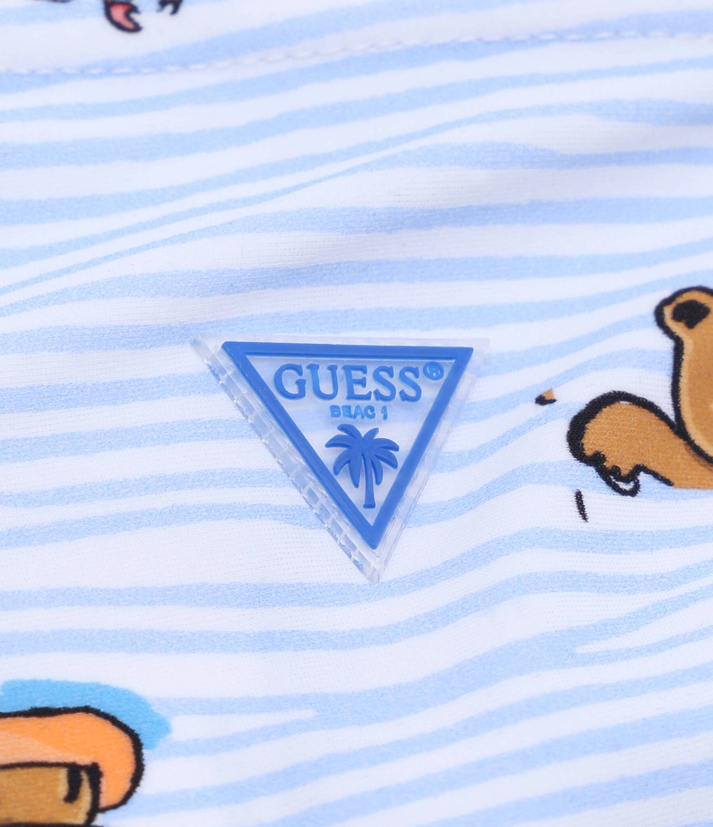 Шорты для плавания Guess - голубой(I4GZ01 MC052)