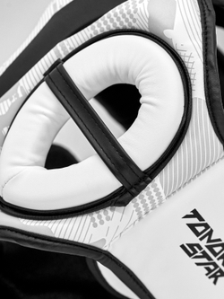 Шлем для бокса Tomorrow Star Fury White Black