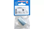 Гайка Стройбат переходная, DIN 6334, М20, белый, цинк
