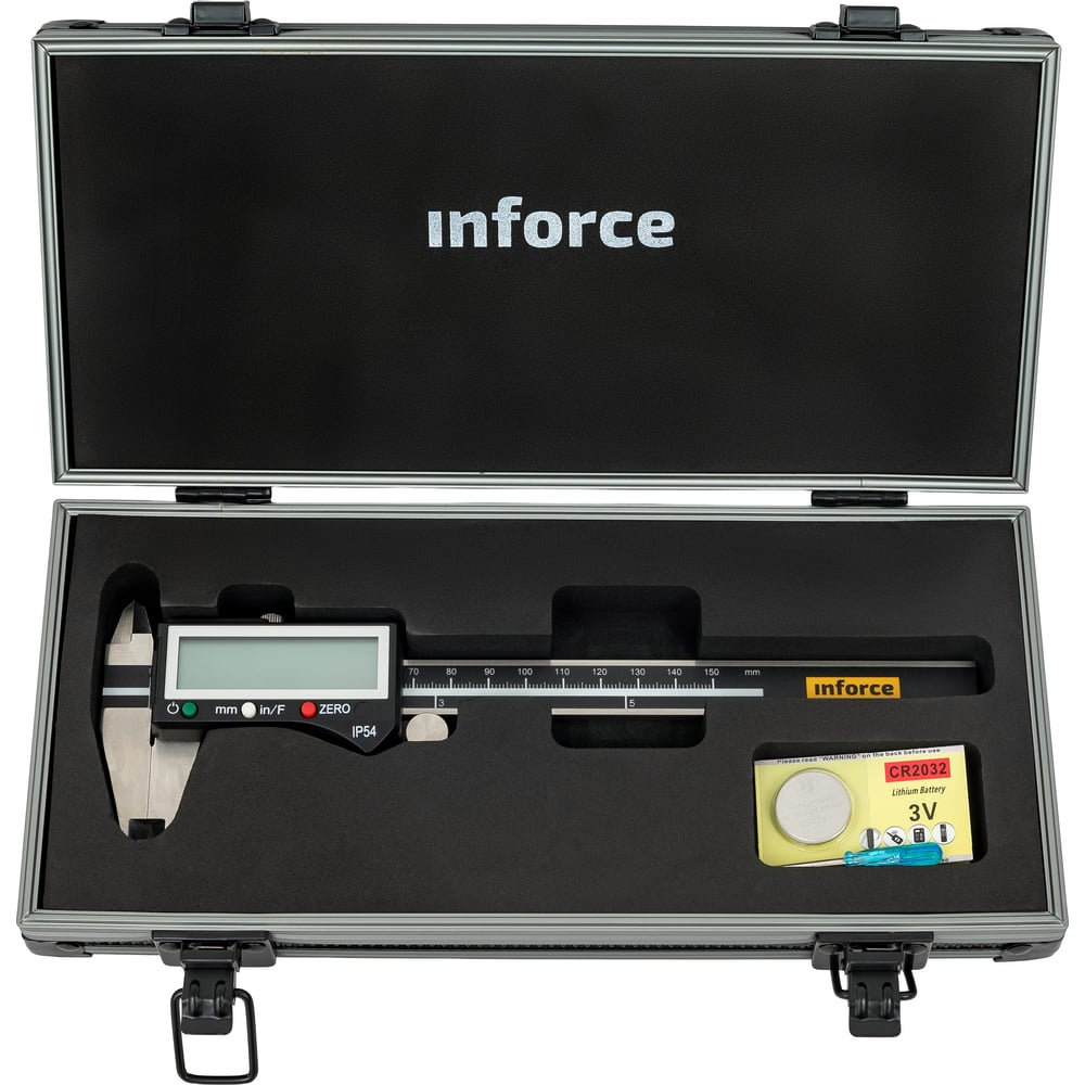 Цифровой штангенциркуль 0-150мм Inforce 06-11-39