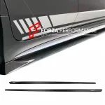 Карбоновые боковые юбки для MERCEDES BENZ AMG X290 GT43 GT50 GT53 GT63 2018+ АМГ Мерседес Бенц