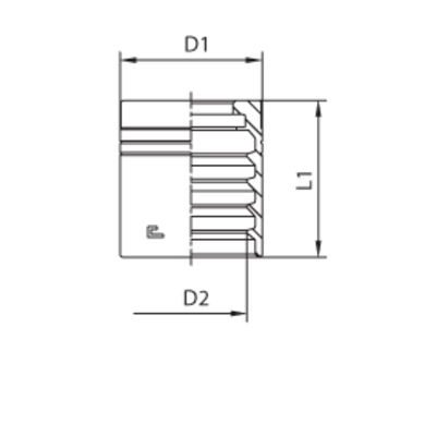 Муфта DN 16 2SN NEW