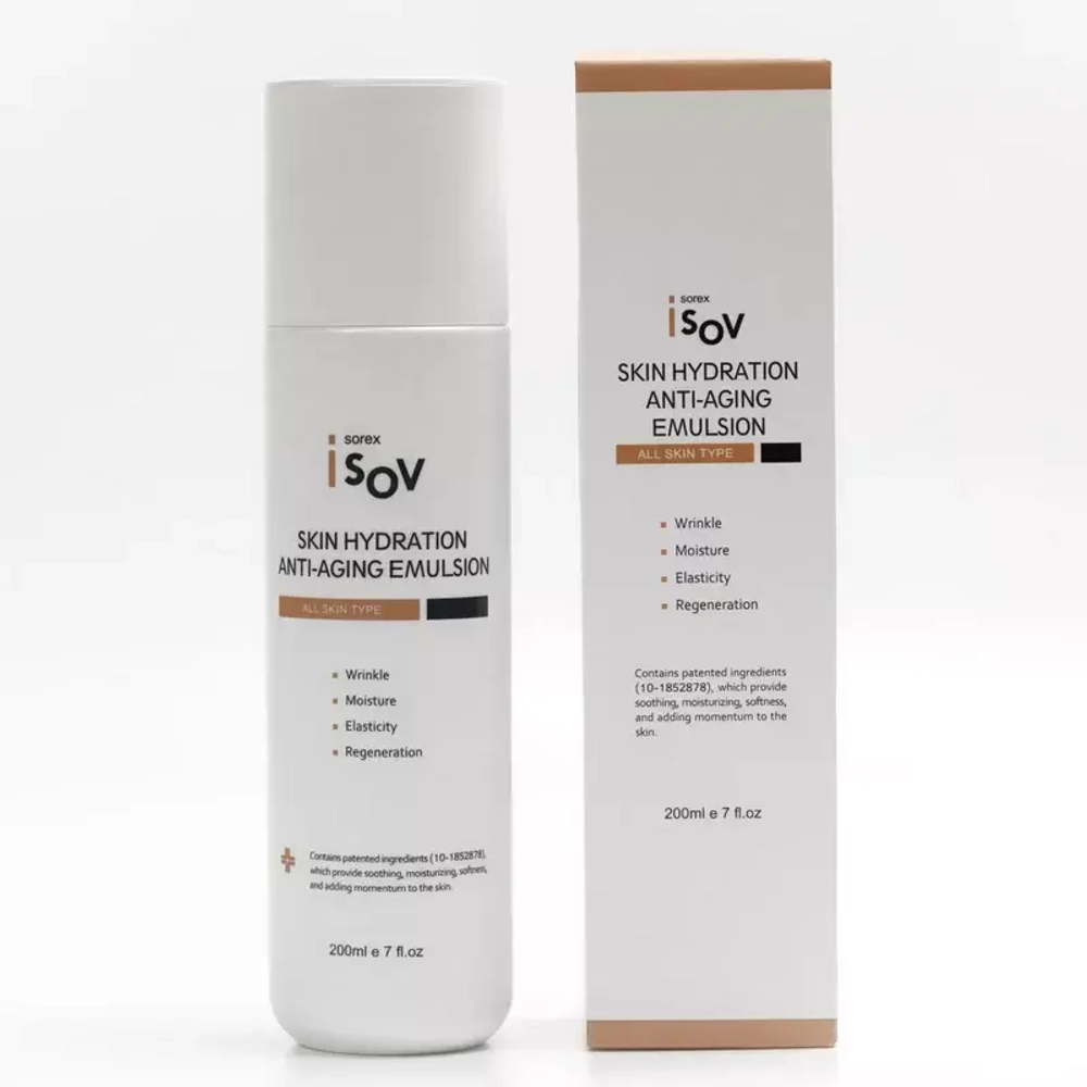 Skin Hydration Anti-Aging Emulsion Isov Sorex | Антивозрастная увлажняющая эмульсия