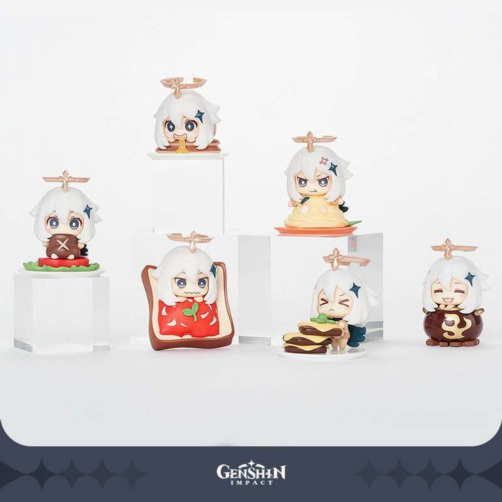 Рандомная фигурка Blind Box Genshin Impact Paimans Not Emergency Food