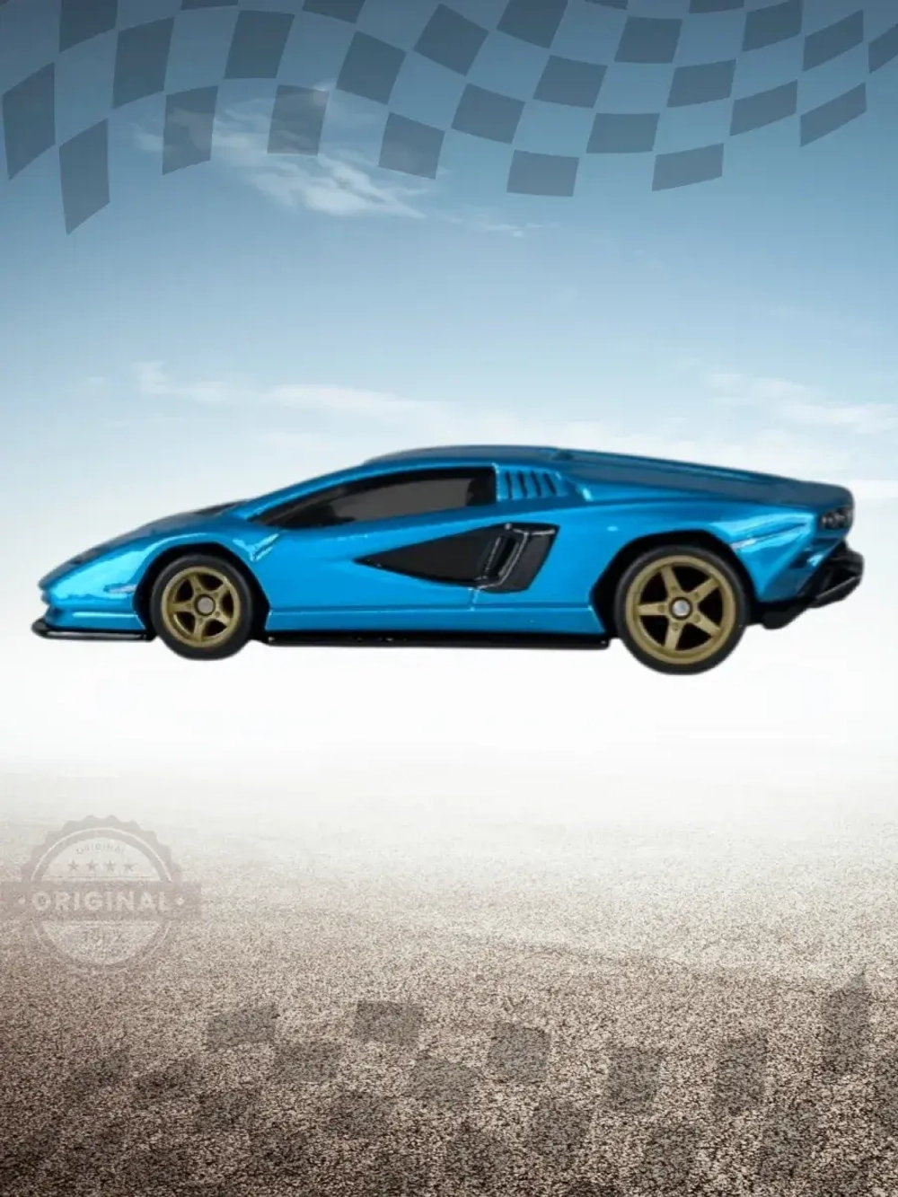 Машинка Хот Вилс Премиум Lamborghini Countach GJT68 HRT70
