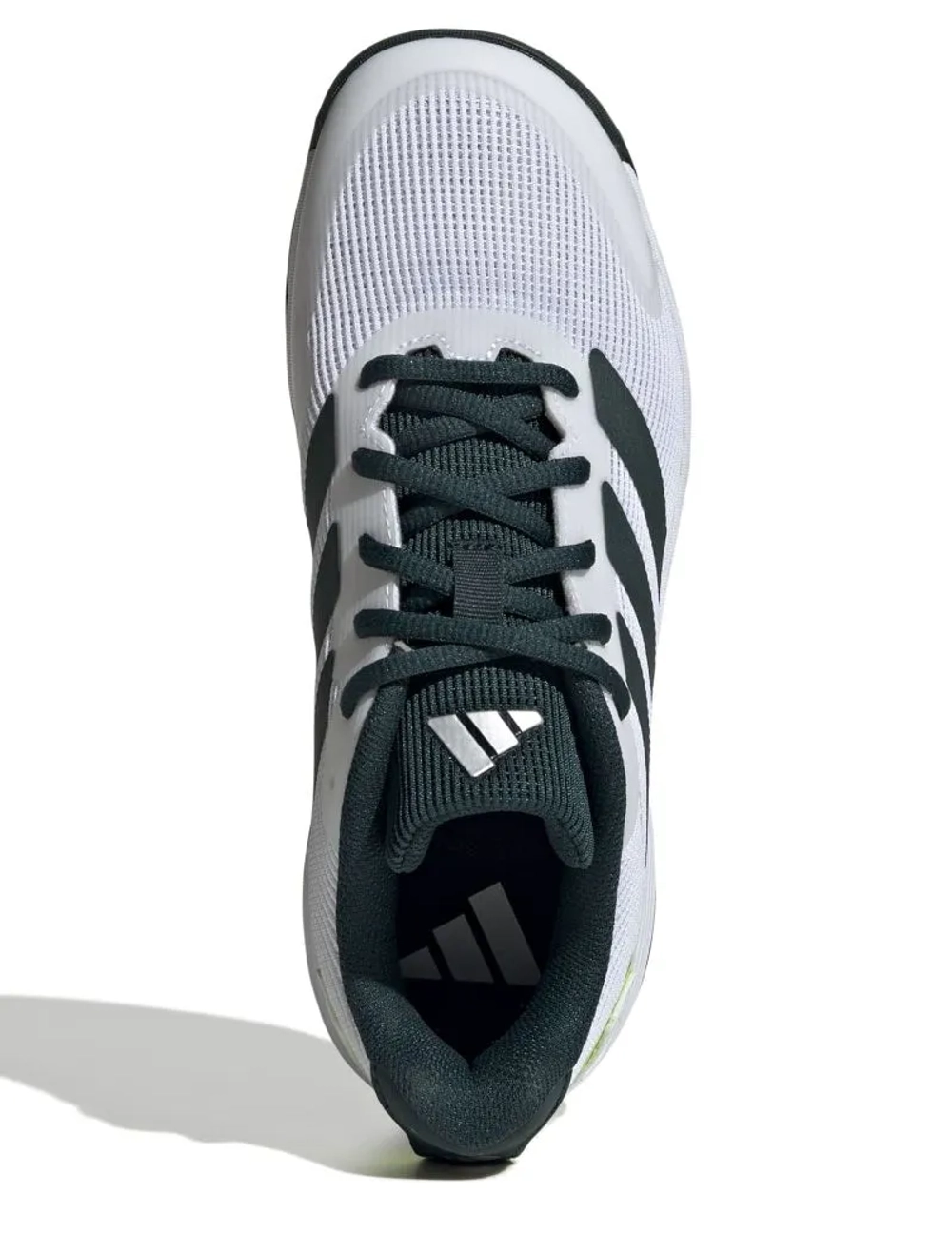 Детские теннисные кроссовки Adidas Ubersonic K - pure teal/silver metallic/lucid lemon
