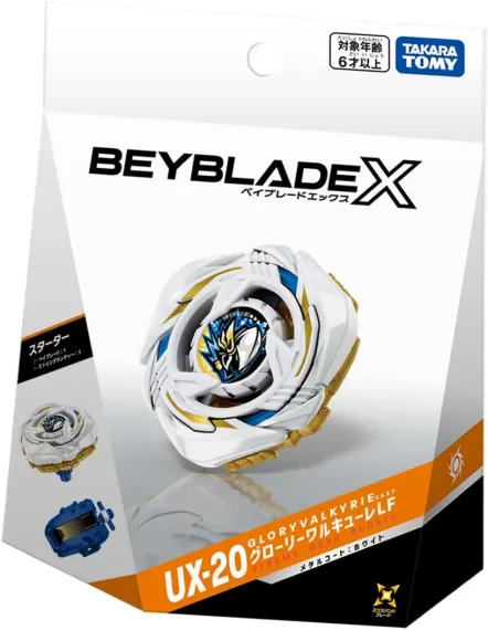 Волчок и запускатель Glory Valkyrie LF UX20 от Takara Tomy