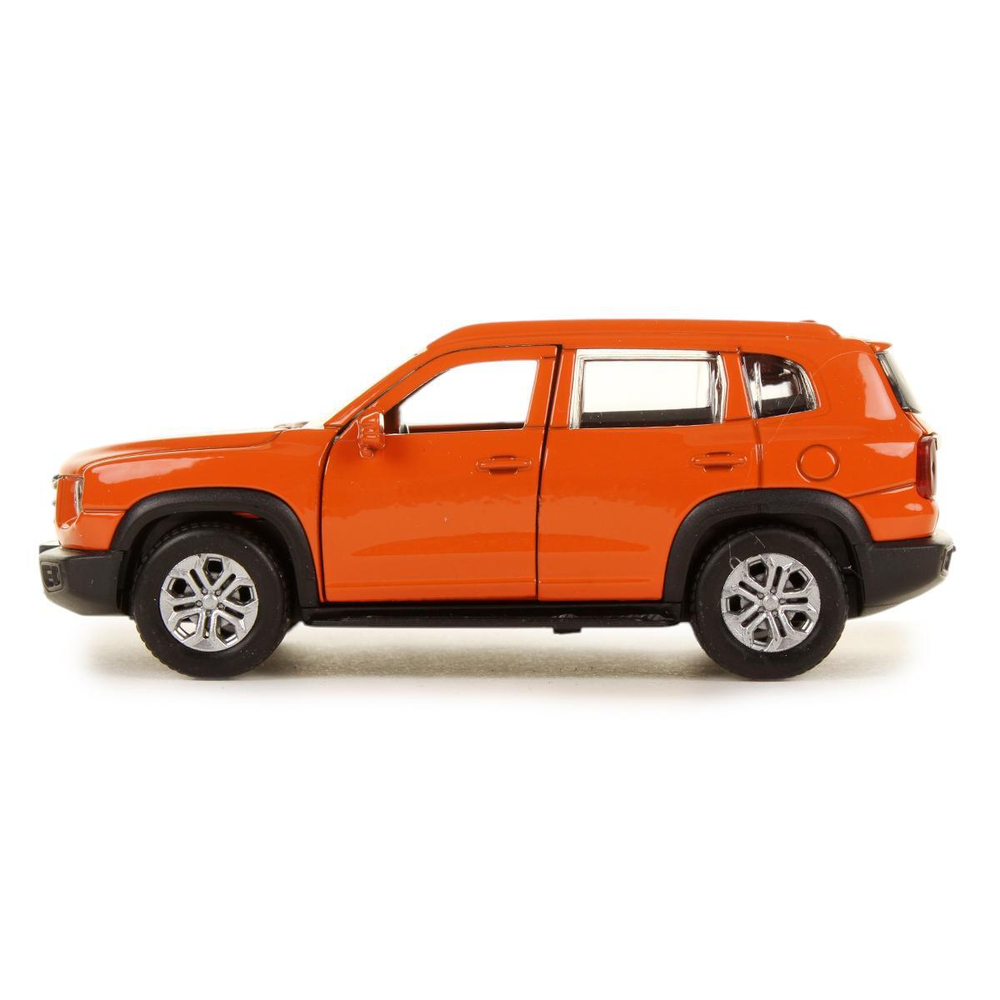 Модель ин. мет. "Haval Dargo" 12см, дв, багаж, терракотовый, в коробка DARGO-12-TK (Технопарк)