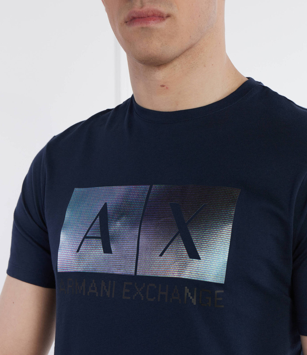 Футболка Armani Exchange - темно-синий(3DZTJB ZJBYZ)