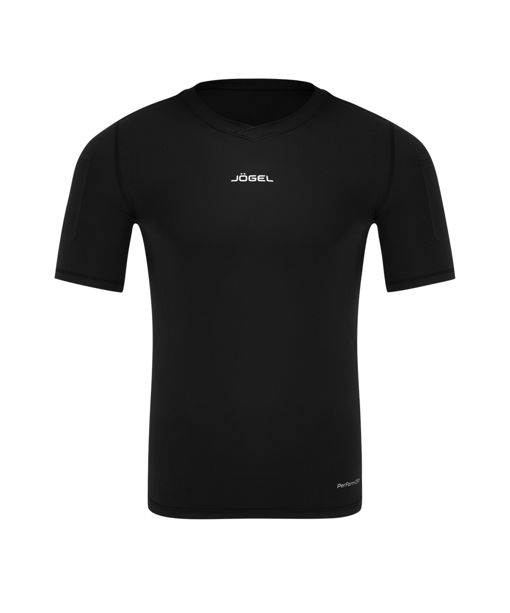Футболка компрессионная судейская PerFormDRY Referee Baselayer Tee SS, черный
