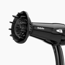 Фен BaByliss Cordkeeper 2000 D374DE черный