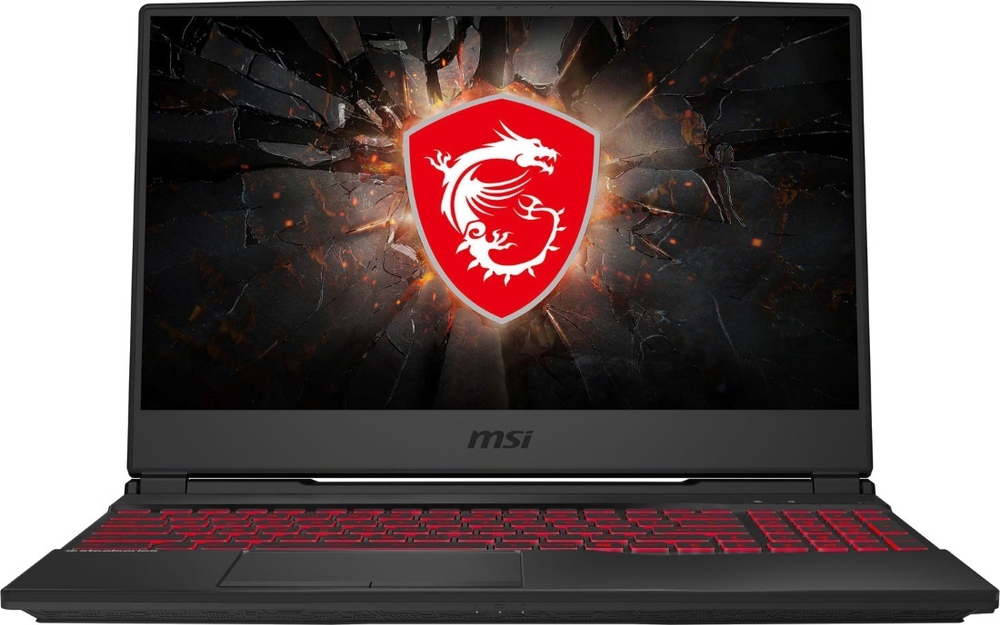 Ноутбук MSI GL65 Leopard 10SCXR-219XRU (9S7-16U822-219) 15.6;(1920x1080)IPS-level/ i5-10500H(2.6ГГц)/ 8Гб/ 1Тб HDD/ GeForce GTX 1650 4Гб/ нет DVD/ Без ОС/ Черный