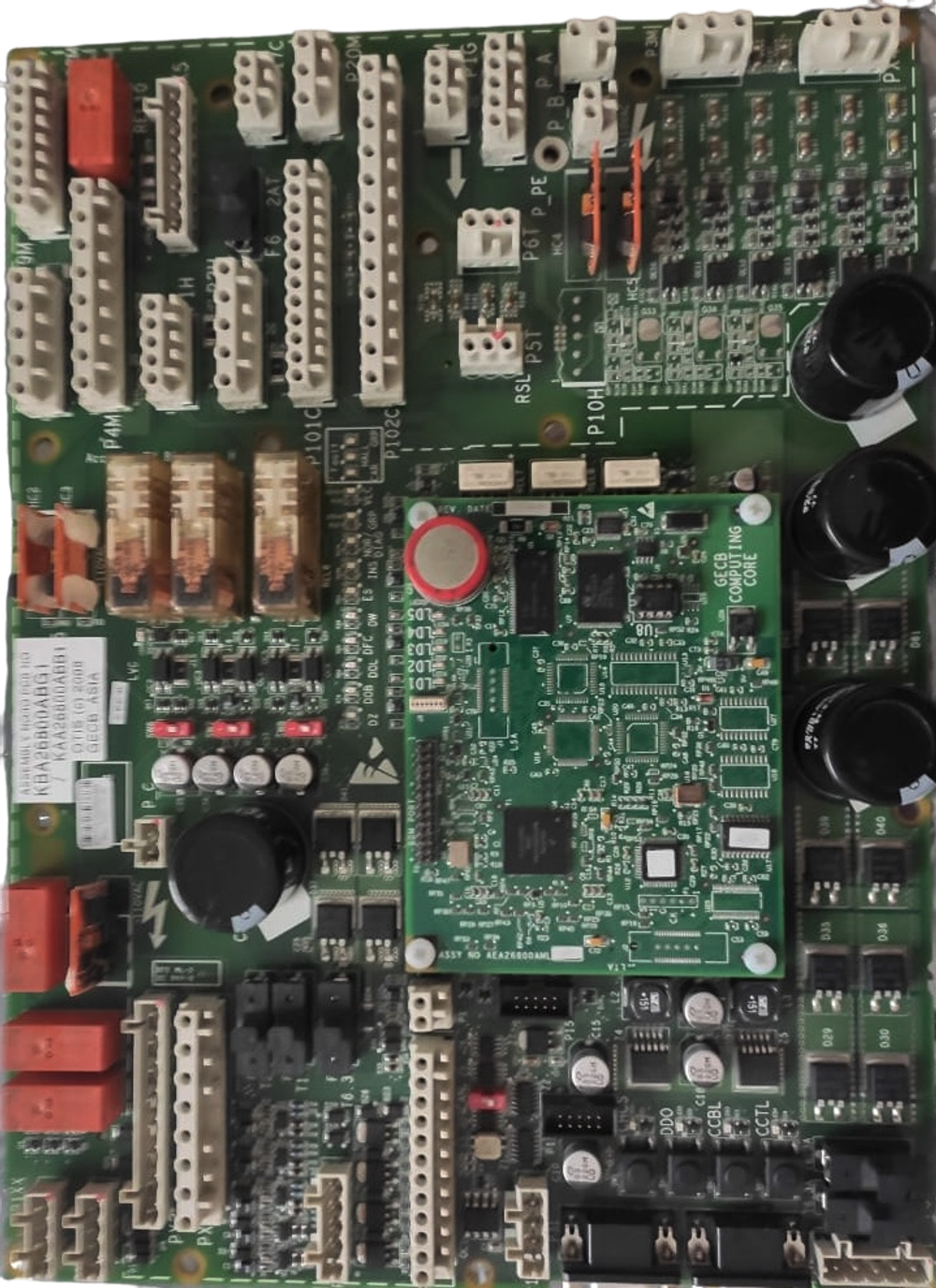 Плата GECB_ASIA (ABB1) (сборка с платой Computing Core) OTIS.