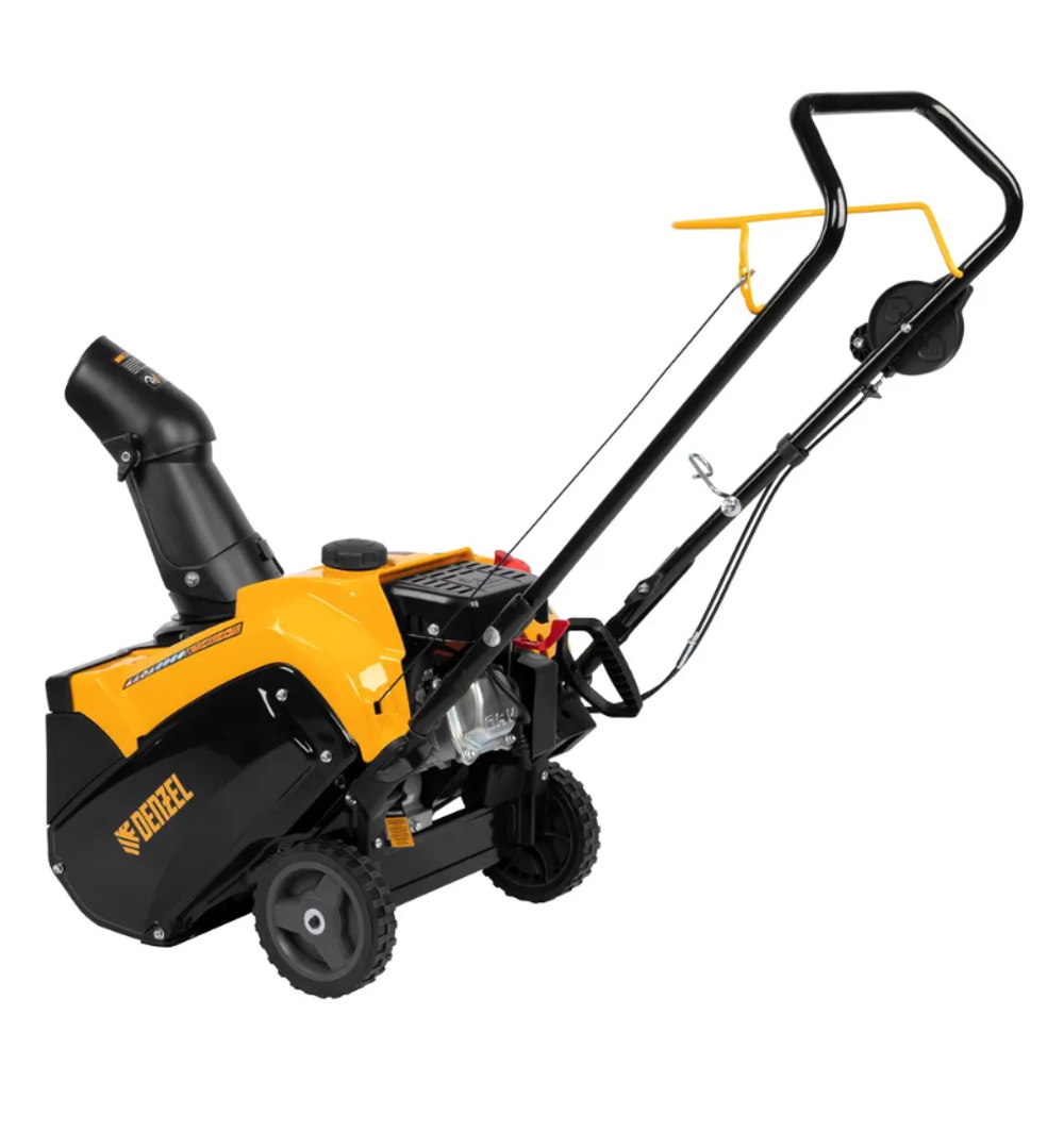 Бензиновая снегоуборочная машина Denzel SB 460, 99cc, ручной старт