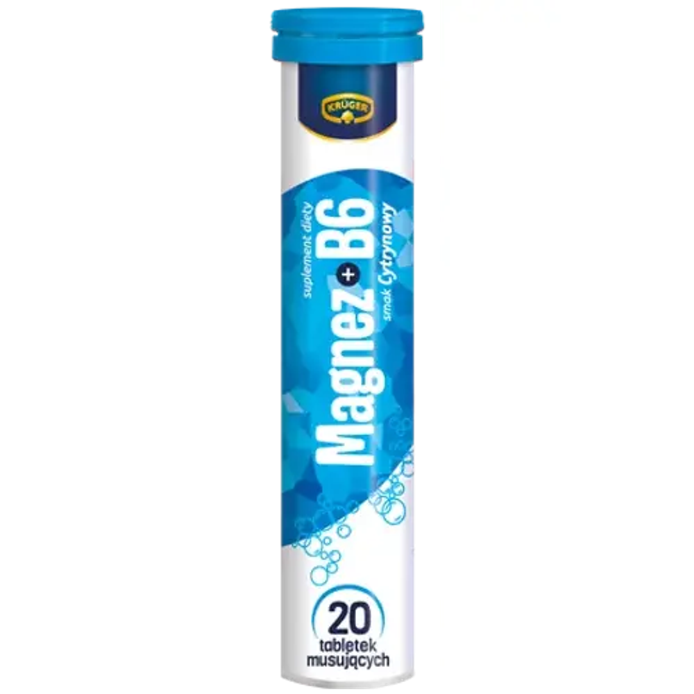 Krüger Магний + витамин B6 шипучие таблетки, 84 г