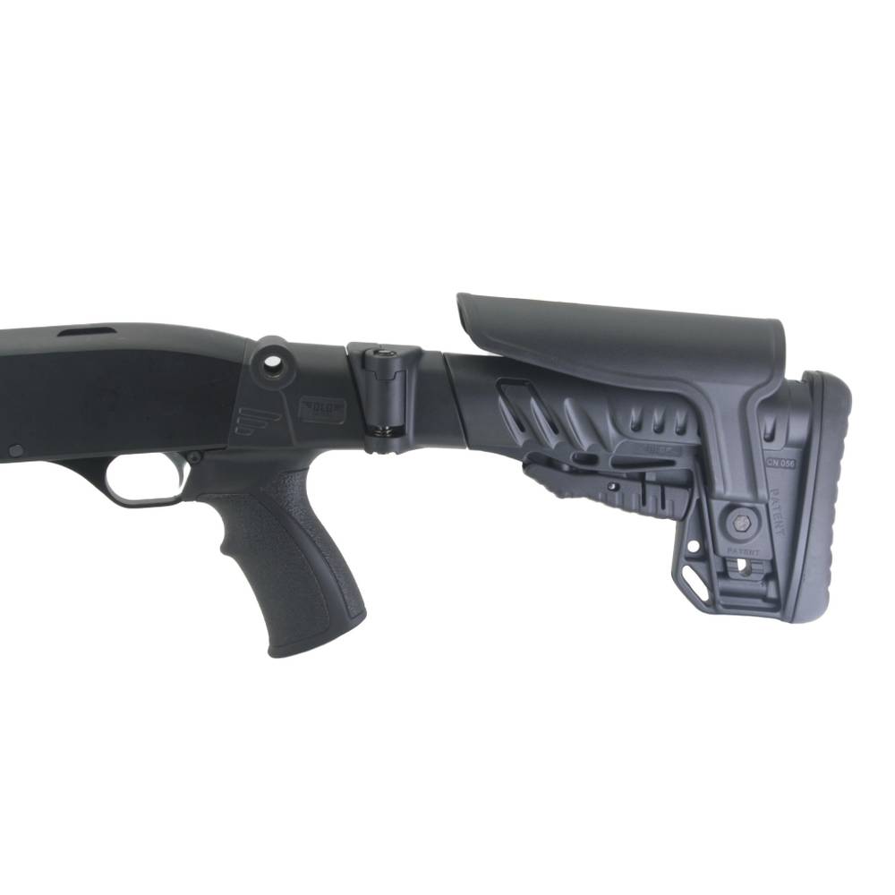 Телескопический приклад Бекас 12, 16, DLG Tactical. Черный