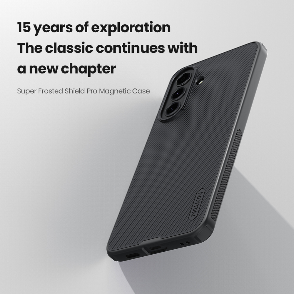 Чехол c встроенным круглым магнитом для Samsung Galaxy A57, серия Super Frosted Shield Pro Magnetic от Nillkin