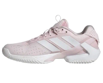 Женские Кроссовки теннисные Adidas Adizero Ubersonic 5 W - distilled pink/cloud white/cloud white